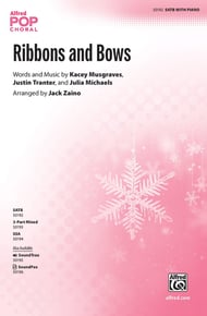 Ribbons and Bows SATB choral sheet music cover Thumbnail